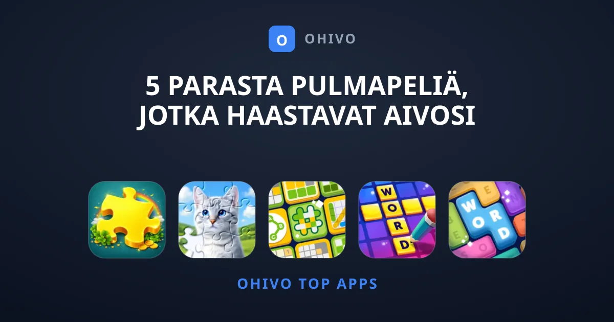 5 Parasta Pulmapeliä, Jotka Haastavat Aivosi Päivittäin