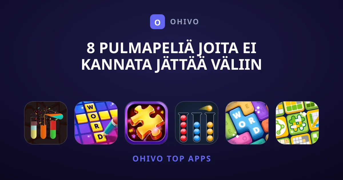 8 Pulmapeliä Joita Ei Kannata Jättää Väliin